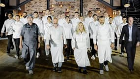 Le jury et les candidats de la saison 14 de "Top Chef"