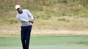 Le golfeur vedette Tiger Woods lors de la Presidents Cup à Melbourne, le 13 décembre 2019 tournament in Melbourne. 