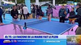 JO 2024: à Paris, la fanzone de la mairie fait le plein
