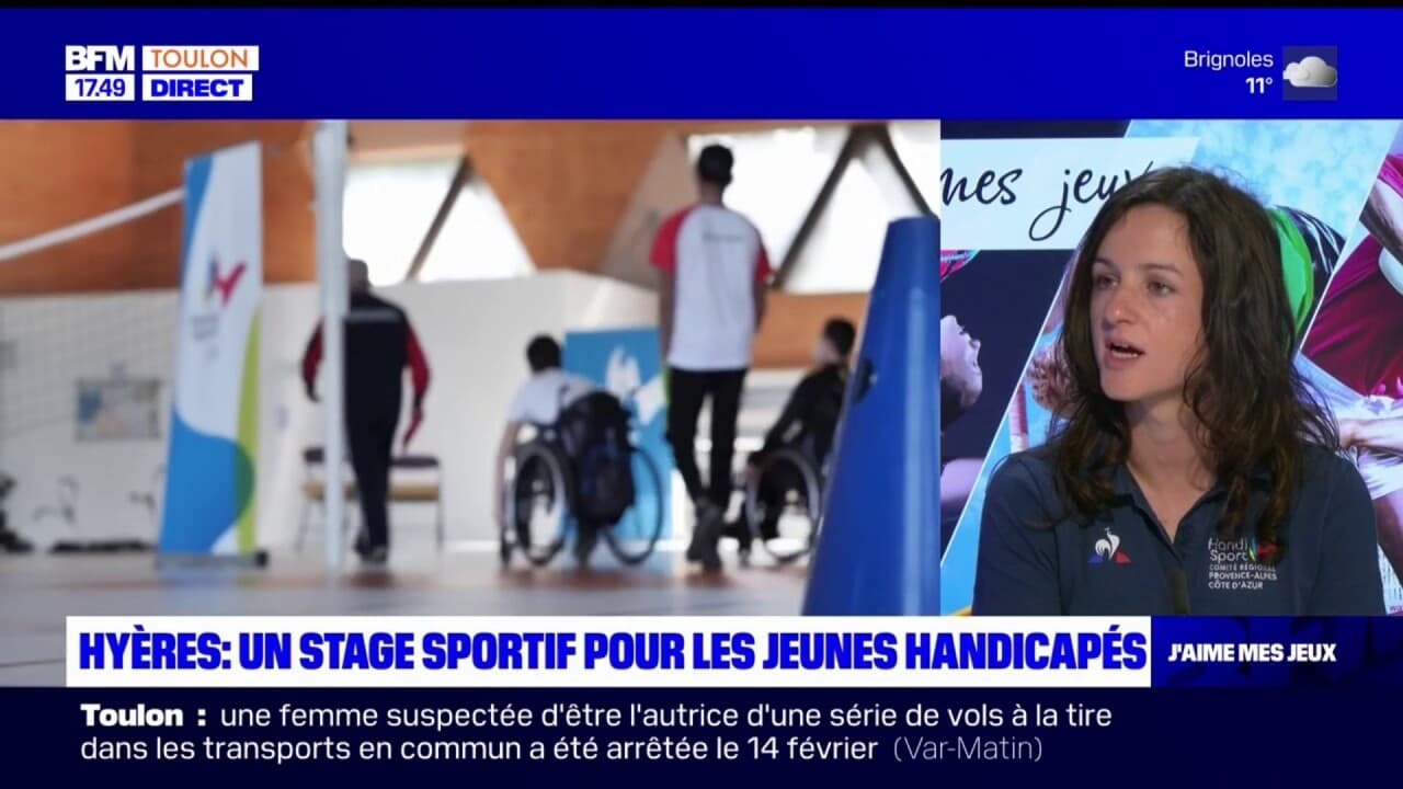 Hyères: un stage sportif pour des jeunes en situation de handicap ...