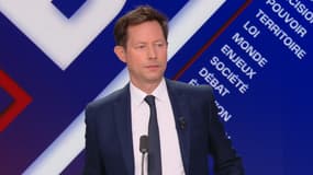 Le vice-président des Républicains François-Xavier Bellamy est l'invité de BFM Politique, le 13 juillet 2025. 