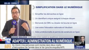 Simplification dans le numérique: "Il faudra accompagner la transformation des métiers", déclare Mahjoubi 