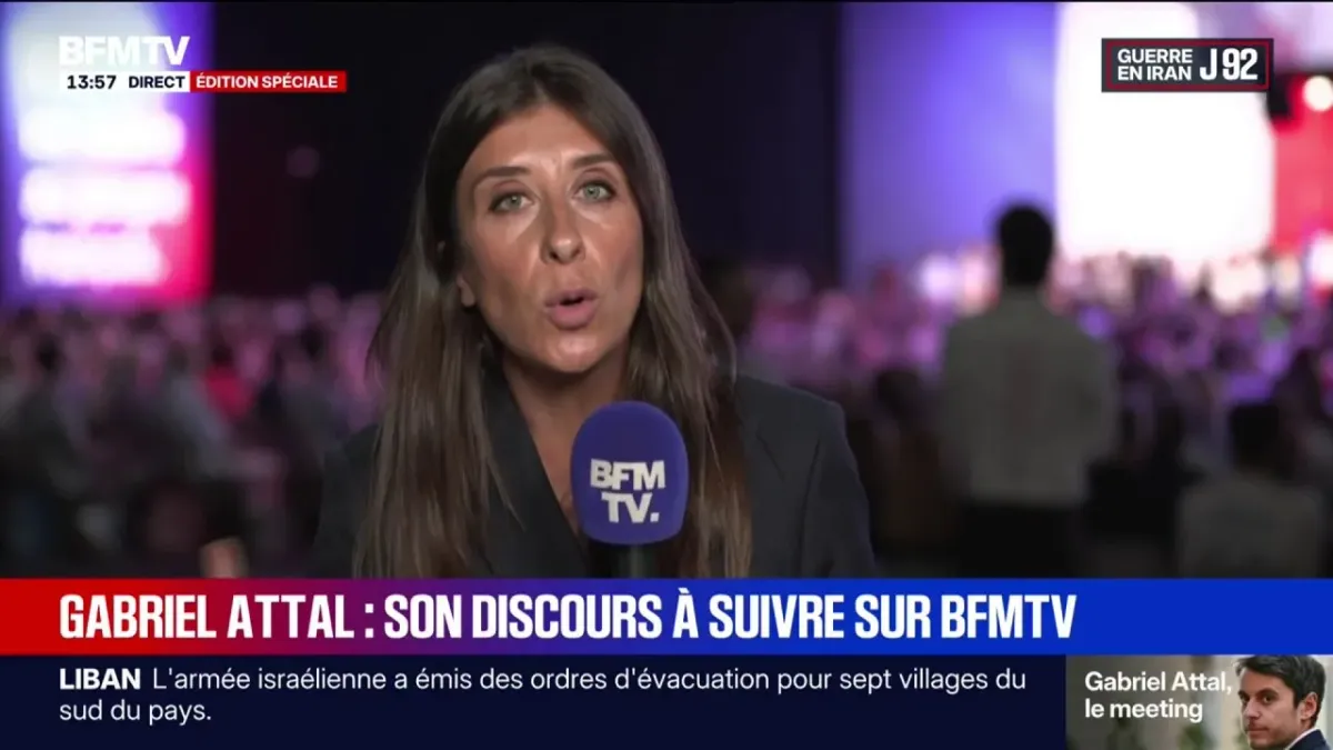 Meeting De Gabriel Attal Candidat La Pr sidentielle De 2027 Des 