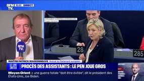 Affaire des faux assistants parlementaires du RN: l'avocat du Parlement européen évoque "système centralisé animé notamment par Marine Le Pen"
