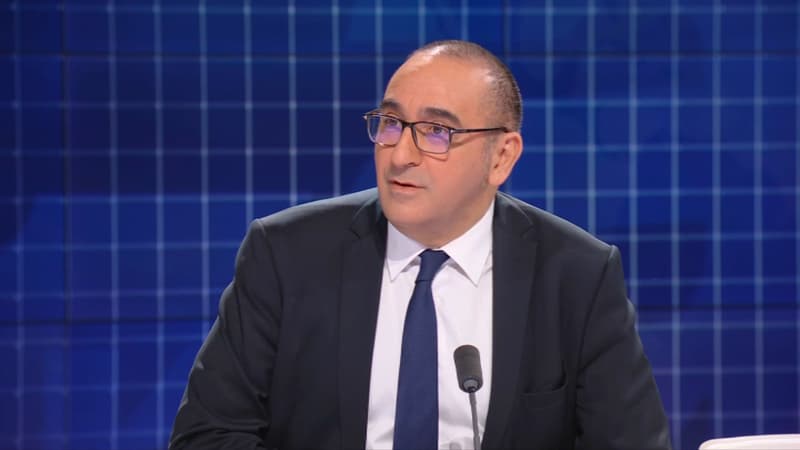 Laurent Nuñez, sur le plateau de BFMTV le 2 mai 2023.