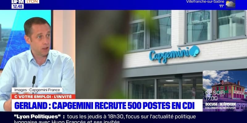 C votre emploi du mercredi 17 avril 2024 - Gerland : Capgemini recrute 500 postes en CDI