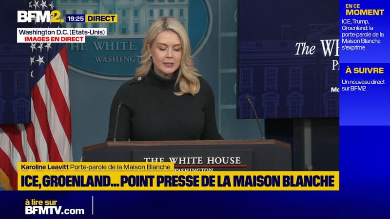 La mort d'un infirmier à Minneapolis résulte "d'élus démocrates qui encouragent des agitateurs (...) à entraver illégalement l'application de la loi sur l'immigration", accuse la Maison Blanche