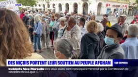 Nice: un rassemblement pour soutenir le peuple afghan