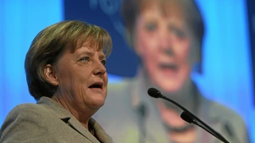 La chancelière allemande a été réelue à la tête de son parti avec plus de 97% des voix