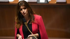 La secrétaire d'Etat à l'Egalité entre les femmes et les hommes, Marlène Schiappa à l'Assemblée nationale, le 27 novembre 2018