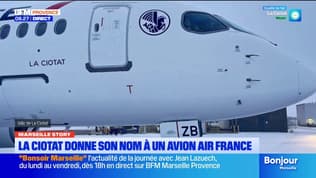La Ciotat donne son nom à un avion Air France