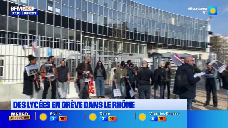 Des lycées en grève dans le Rhône ce jeudi