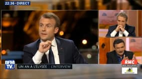 Emmanuel Macron sur BFMTV.