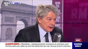 "La commission européenne remonte en temps réel l'impact économique du Coronavirus" assure Thierry Breton
