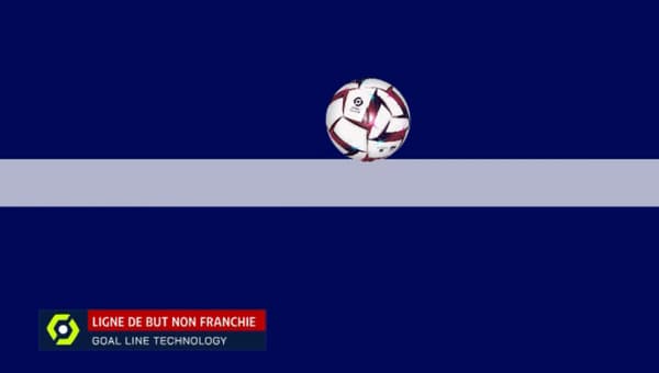 Le ballon n'a pas entièrement franchi la ligne sur la tentative de Dante, Nice-PSG, 8 avril 2023