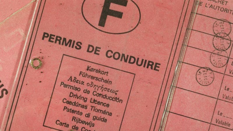 Photo d'un permis de conduire (illustration).