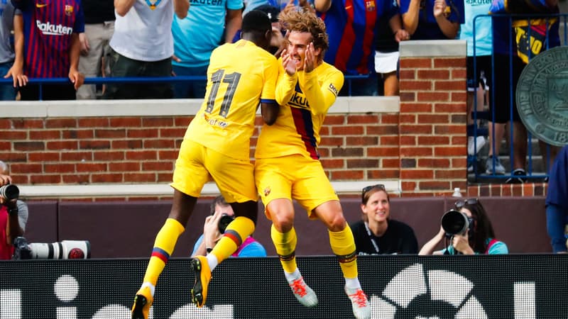Dembélé et Griezmann