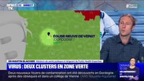 Virus: deux clusters en zone verte - 09/05