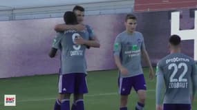 Le joli but de l'ancien Caennais Ivan Santini avec Anderlecht