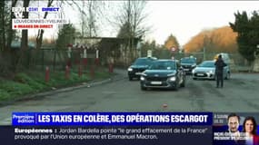 Taxis en colère: des opérations escargot prévues ce lundi
