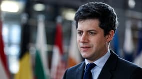 Julien Denormandie à Bruxelles, le 21 mars 2022, lorsqu'il était encore ministre de l'Agriculture 
