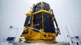 La sonde lunaire japonaise Resilience, photographiée ici début janvier à Cap Canaveral (Floride).