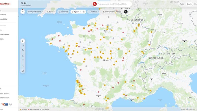 Elle est enfin "opérationnelle": qu'est-ce que FireWatch, la plateforme de détection des feux de forêt?