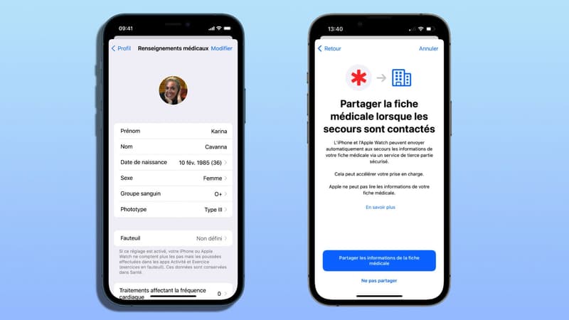 Indispensable en cas d'urgence: comment bien paramétrer sa fiche médicale sur smartphone?