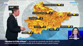 Météo: un temps froid et ensoleillé ce dimanche, jusqu'à 13°C à Nice