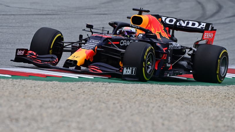 Max Verstappen en Autriche