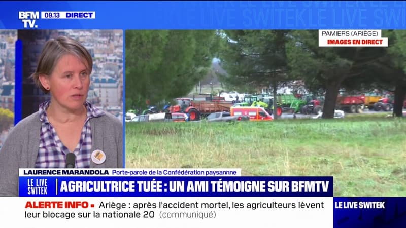 Accident mortel en Ariège: la porte-parole de la Confédération paysanne se dit 