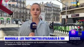 Marseille: les trottinettes utilisables à 18 heures