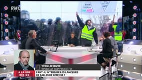 #LBD  "Il y a un problème de formation sur cette arme !" @ylefebvre40 Syndicat SGP Police FO #GGRMC