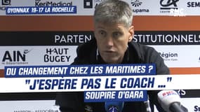 Oyonnax 19-17 La Rochelle: "Quelque chose doit vite changer, j'espère pas le coach" soupire O'Gara
