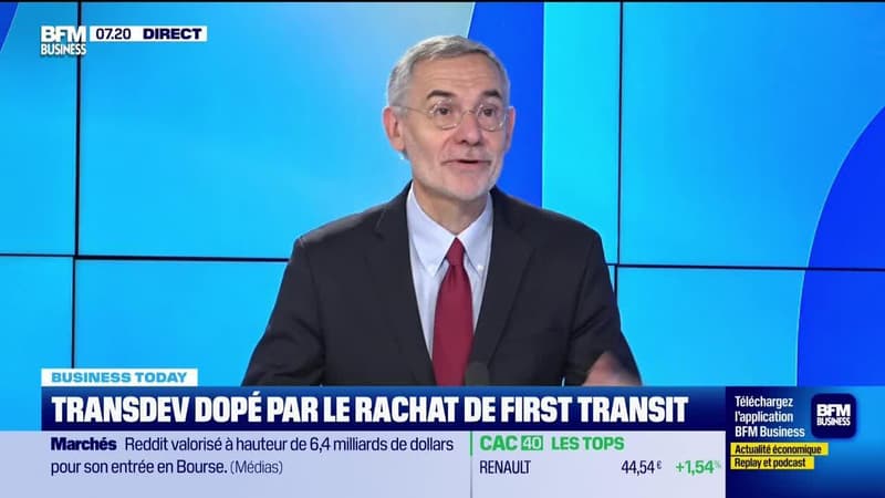 Thierry Mallet (Transdev) : Transdev dopé par le rachat de First Transit - 21/03