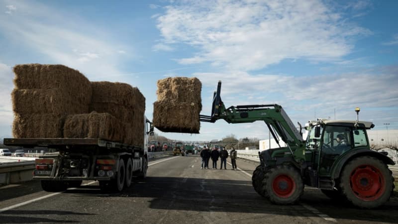 DIRECT. Colère des agriculteurs: l'autoroute A7 bloquée dans les deux sens dans la Drôme