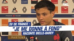 XV de France : "Je me donne à fond" raconte Bielle-Barey, un des nouveaux de la liste