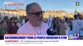 Rassemblement pour Israël à Lyon: une "nécessité" de soutenir le pays pour certains Lyonnais