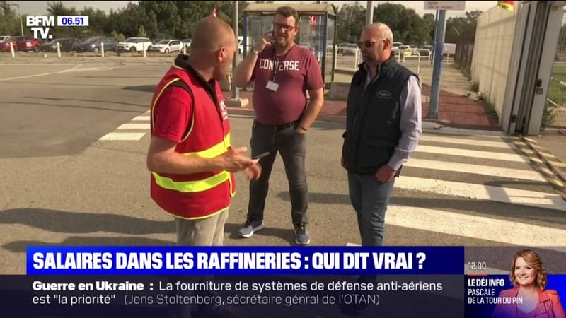 Pénurie de carburant: quels sont les salaires dans les raffineries?