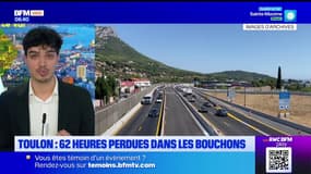 Toulon: les automobilistes ont perdu 62 heures dans les embouteillages en 2024