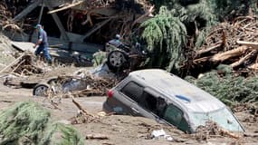 La capitale de la Géorgie Tbilissi a été dévastée par de violentes inondations, le 14 juin 2015. 