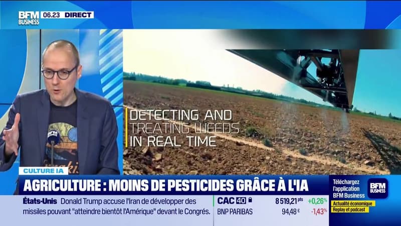 Culture IA : Agriculture, moins de pesticides grâce à l'IA, par Anthony Morel - 25/02