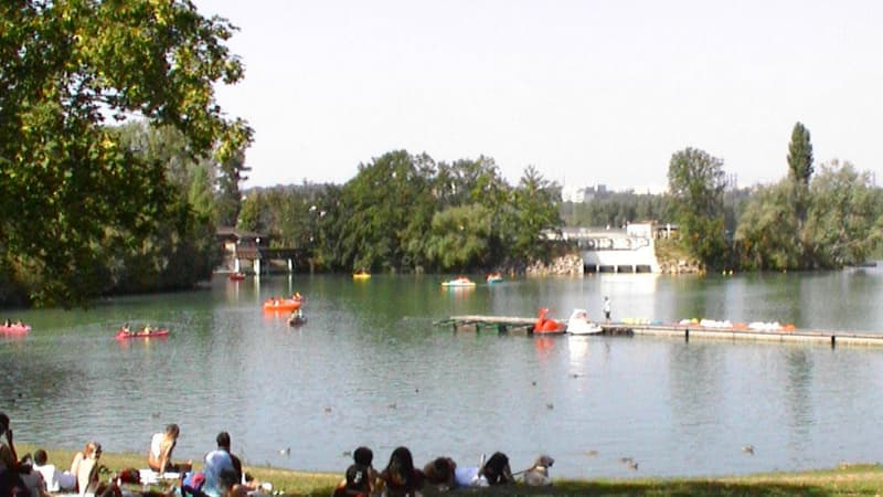 La base de loisir de Cergy.