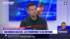 Bouches-du-Rhône: des pompiers de retour d'une mission en Bolivie