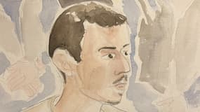 Ilias A. au procès du meurtre d'Eric Masson