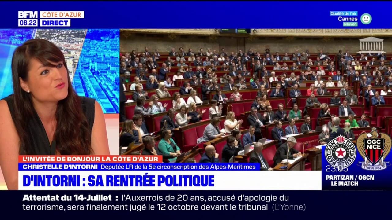 Nice: la députée Christelle D'Intorni veut porter une proposition de ...