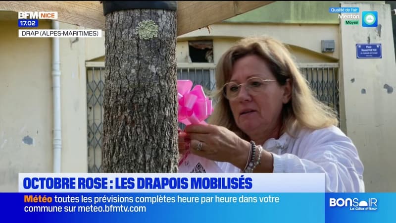 Drap: les habitants de la commune se mobilisent pour Octobre Rose