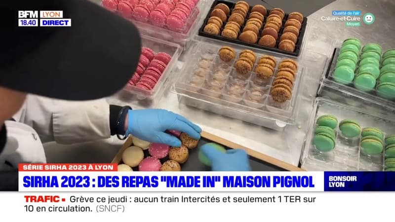 SIRHA 2023 : un traiteur lyonnais préparent tous les repas !