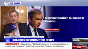 Surtaxe sur les grandes entreprises: François Ruffin demande "un peu de décence" à Bernard Arnault
