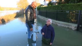 Touchés par la crue, ces habitants subissent désormais aussi le froid